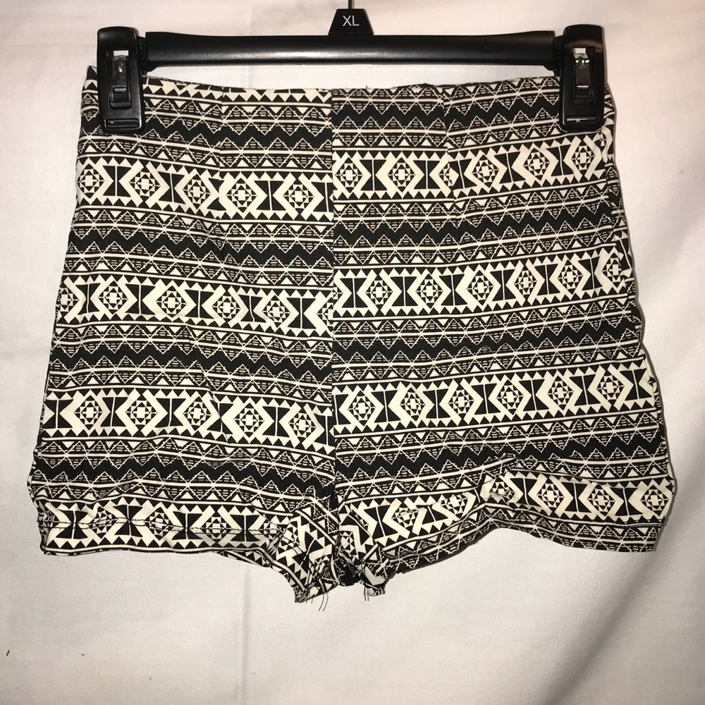 Charlotte Russe Tight Patterned Shorts